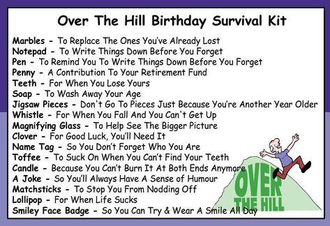 70th Birthday Survival Kit, 60th Survival Kit Funny, 60 Survival Kit, 60th Survival Kit, 40th Birthday Quotes Turning 40 Men, 50th Birthday Cards For Men, Birthday Survival Kit, Survival Kit Gifts, Cards For Men