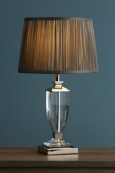 Laura Ashley Lighting, Statement Table, Luxury Table Lamps, Classy Living Room, Crystal Table Lamp, Unique Floor Lamps, Crystal Table, Crystal Table Lamps, Art Deco Table