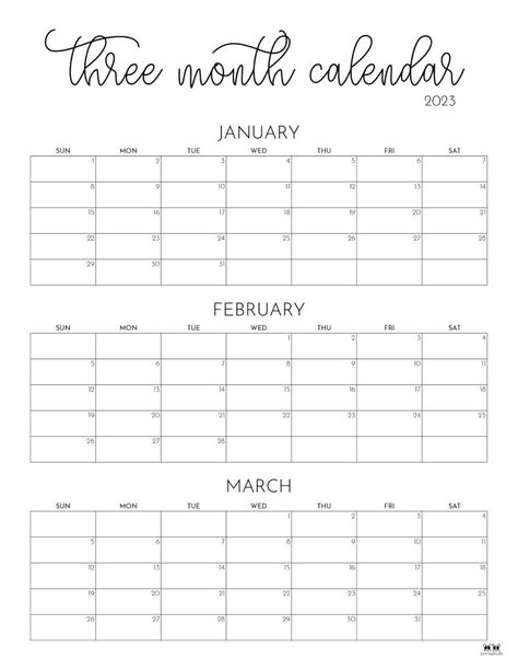 3 Month Calendar, Free Blank Calendar, Quarterly Calendar, Free Calendars, Small Calendar, Free Printable Calendar Templates, Weekly Planner Free Printable, July Calendar, Weekly Planner Free