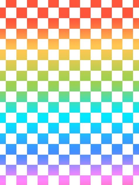 Checkered Color Palette, Rainbow Checkered Wallpaper, Spacehey Backgrounds, Aesthetician Wallpaper, Checkerboard Wallpaper, Rainbow Checkerboard, Rainbow Checkered, Dope Wallpaper Iphone, Checker Wallpaper