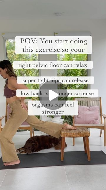 31K views · 1.6K likes | Lauren Ohayon | Core + Pelvic Floor on Instagram: "This is one of my favorite exercises for your pelvic floor, hips and low back.

#prolapse
#hypertonicpelvicfloor
#enodmetriosis
#pelvicpaion
#vulvodynia
#cpps 
#lowbackpain 

This is for you!

It works wonders because tight, restricted, tense hips are a massive culprit for pelvic floor and low back issues. My clients see amazing results in their issues by simply addressing these tissues regularly consistently.

This move can be intense! And you might need to do way less at first.

Rather than thinking deep lunge, you are thinking about 

- tucking your pelvis AND sliding your knee forward. 

Do not think down like a bulgarian split lunge. Think - knee to the wall ahead of you.

Yes, your knees will go beyond your a Strengthen Your Pelvic Floor, Tight Pelvic Floor Exercises, Pediatric Pelvic Floor Exercises, Deep Core Pelvic Floor Exercises, Yoga Pelvic Floor, Pelvic Floor Release, Pelvic Floor And Deep Core Workout, Pelvic Floor Stretches, Yoga For Pelvic Floor