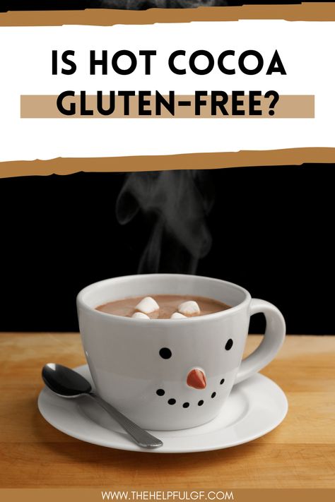 If you live a gluten-free lifestyle, you may wonder: Is hot cocoa gluten-free? This article will answer the question “is hot cocoa gluten-free?” including a list of gluten-free hot chocolate brands to try and where to buy these gluten free hot chocolate mixes. Dairy Free Cocoa Mix Recipe, Lactose Free Hot Chocolate Recipes, Gluten Free Dairy Free Hot Chocolate, Vegan Hot Cocoa Mix Recipe, Gut Healing Hot Cocoa, Crock Pot Hot Chocolate Recipe, Organic Hot Chocolate, Gluten Free Hot Chocolate, Starbucks Hot Chocolate