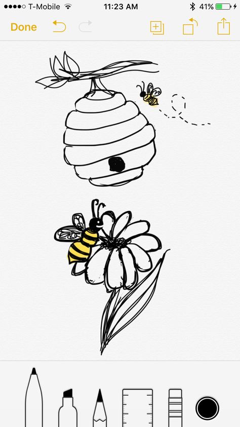 ANOTHER BEE SEMI COLON TATTOO lol a couple cute ideas popped into my head, this one had a bee hive instead of honeycomb honey 🐝 Semi-colon Tattoo Bee, Bee Semi Colon, Bee Semi-colon Tattoo Ideas, Bee Hive Tattoos, Smol Tattoos, Bee Hive Tattoo, Honey Tattoo, Really Cool Tattoos, Semi Colon Tattoo