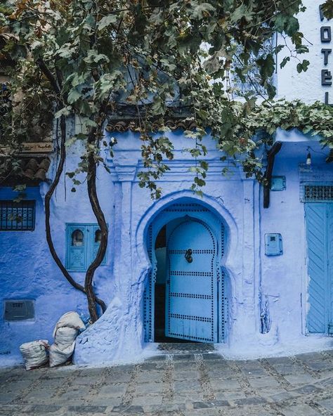 19 Photos to Inspire You to Visit Chefchaouen, Morocco Morocco Chefchaouen, Chefchaouen Morocco, Travel Morocco, Moroccan Architecture, Color Symbolism, Unusual Buildings, Historical Monuments, Moroccan Design, Travel Images