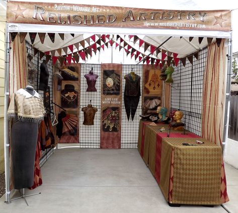 A "Stumble-Through" of My Booth Setup - Art Fair Insiders Booth Display Ideas, Craft Stall Display, Art Fair Booth, Vendor Booth Display, Craft Fair Booth Display, Craft Show Booths, Clothing Rack Display, Stall Display, Pottery Display