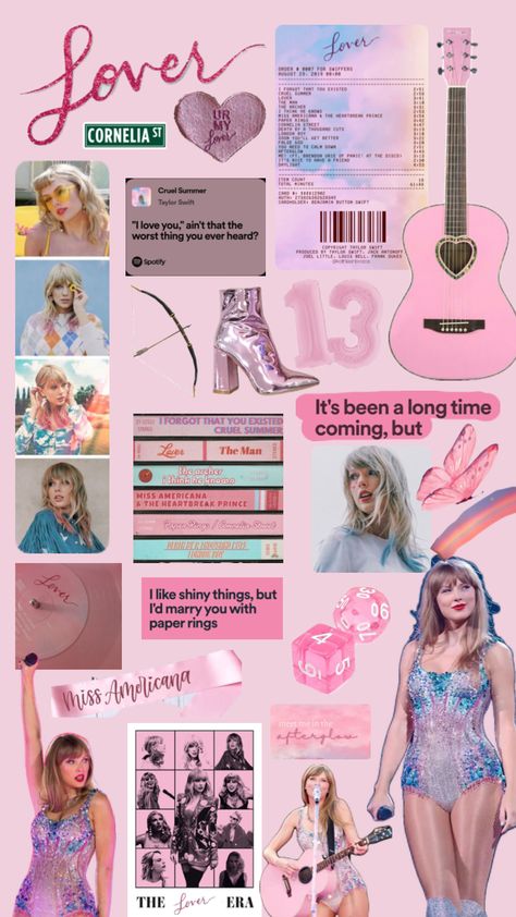 #taylorswift #lover Taylor Swift Birthday Party Ideas, Taylor Gifts, Summer Taylor, Bullet Journal Cover Ideas, Lovers Pics, Taylor Swift Birthday, Book Crafts Diy, Taylor Swift Fan Club, Taylor Lyrics