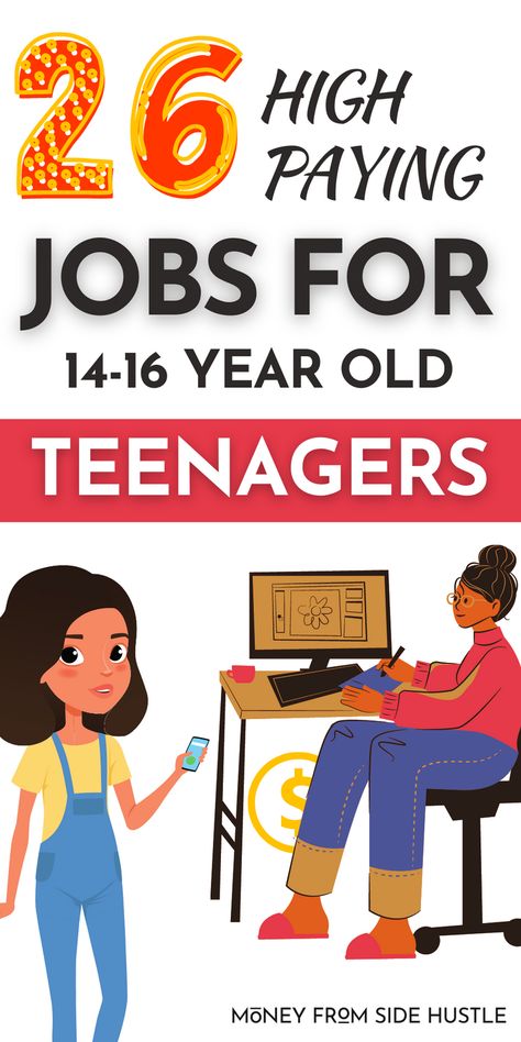 Now start making money at teenage. There are many places that hire at 14 or 15 years olds and pay good money. Learn how to make money as a teenager of 14 or 15 years of age.