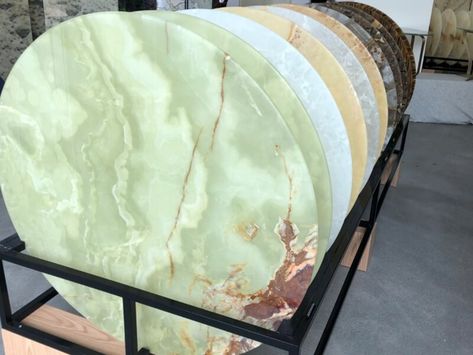 Backlit Onyx Table Tops Dining Coffee Tables For Sale  Backlit Onyx Table Tops Dining Coffee Tables are for sale at competitive price here at Eonyx Stone Factory. The colors and patterns of natural onyx show a variety of styles depending on the place of origin. Over the years, through in-depth cooperation with onyx quarries around the Green Onyx Coffee Table, Onyx Decor, Green Marble Table, Onyx Coffee Table, Granite Table Top, Granite Table, Onyx Table, Stone Table Top, Onyx Marble