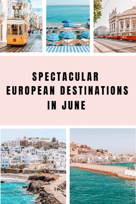 World Wild Schooling - https://worldwildschooling.com Planning a June Trip? These 12 European Destinations Will Make You Reconsider Everything - https://worldwildschooling.com/summer-destinations-in-europe-in-june/ Tropical European Destinations, Wild Schooling, Travel Europe Destinations, Best Cities In Europe, Best Countries To Visit, Nature Destinations, Destin Hotels, Travel Plan, Countries To Visit