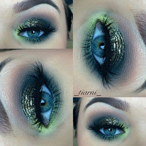 _tiarni_'s photo on Instagram Green Eyeshadow, Dipbrow, Make Me Up, Real Followers, Makeup Geek, Bottle Green, Eyes Lips, Pixie Dust, Frappe