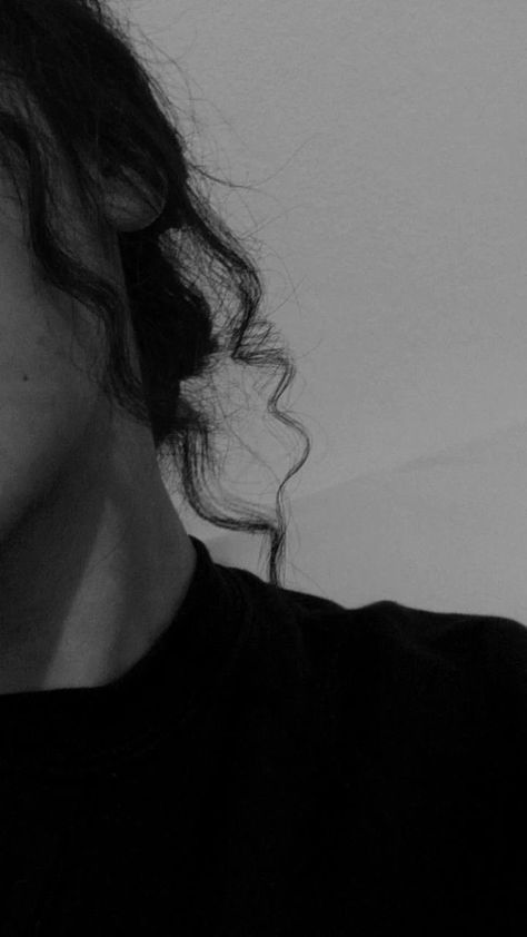 Curly Hair, Black And White, Hair, White, Black