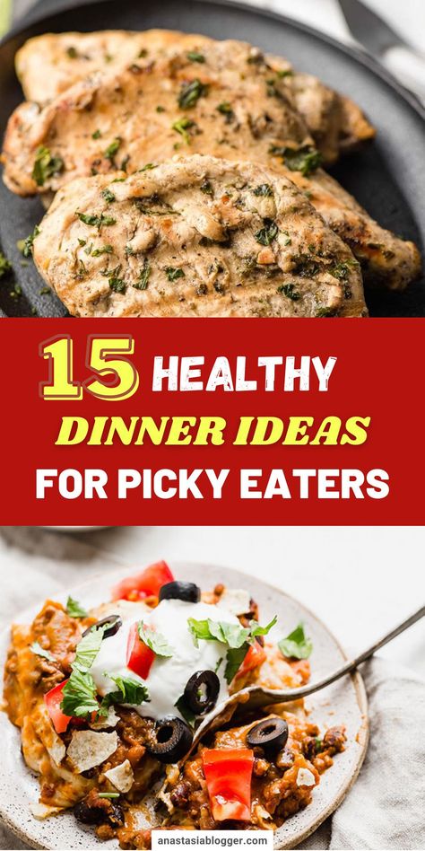 Dinner Ideas For Picky Eaters, Healthy Dinner Ideas, Resep Salad, Quick Healthy Dinner, Diner Recept, Fussy Eaters, Crockpot Recipes Beef, Dinner Appetizers, Crockpot Recipes Slow Cooker