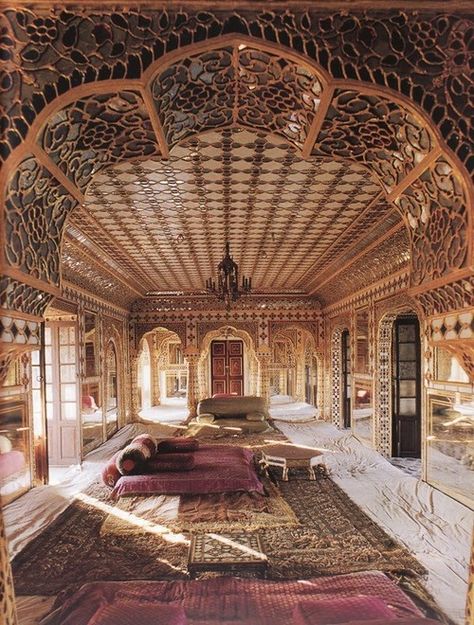 Consort Design, Indian Interiors, Moroccan Interiors, Indian Architecture, Islamic Architecture, Moroccan Style, Bohemian Home, On The Floor, Amazing Architecture