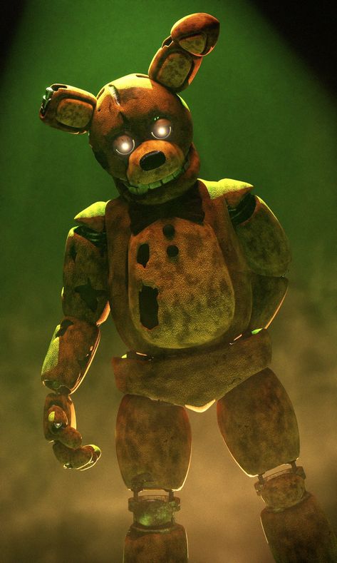 Spring Trap Fnaf, Freddy Movie, I Always Come Back, Fnaf Photos, Spring Trap, Freddy 2, Fnaf Foxy, Fnaf Freddy, Animatronic Fnaf