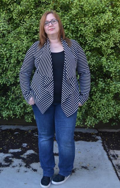 Waterfall Jacket Pattern, Waterfall Jacket, I Left, Jacket Pattern, Sewing Ideas, Sewing Fabric, Dressmaking, Bee, Couture