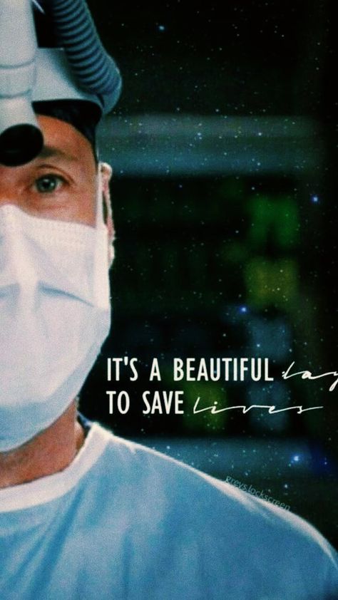 derek shepherd Beautiful Day To Save Lives, Gray's Anatomy, Quotes Movie, Derek Shepherd, A Beautiful Day, Grey's Anatomy, Beautiful Day, Anatomy, Wallpapers