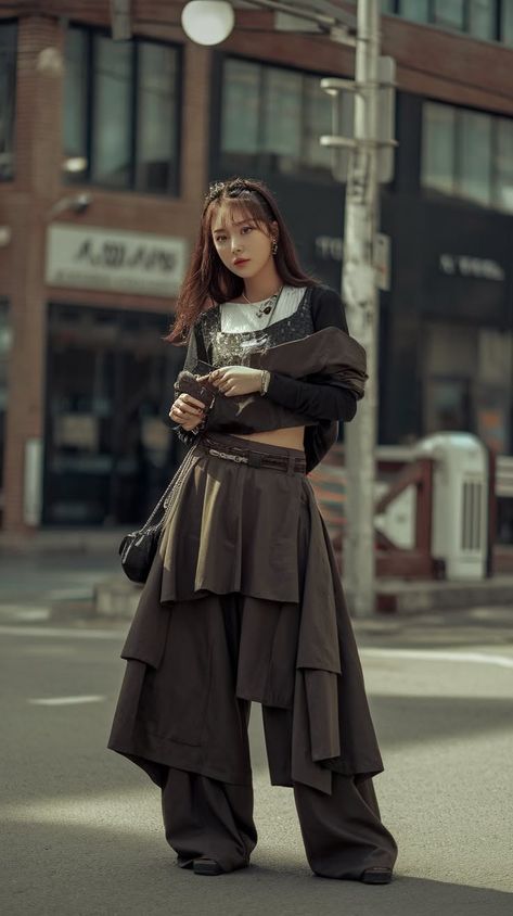 40+ Korean style outfits: Casual and chic K-style outfits for crisp weather Thai Fashion Street, Korean Outfits Street Styles, Tomboy Korean, Acubi Outfits, Long Beige Coat, Streets Of Seoul, Cute Korean Outfits, Japanese Fashion Women, Korean Style Outfits