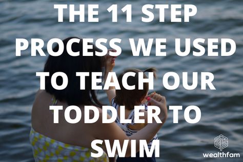 Teach Toddler To Swim, Teach Baby To Swim, Toddler Swimming Lessons, Swimming Lesson Plans, Swimming Lessons For Kids, Teach Kids To Swim, Swimming Drills, Swimming Classes, Toddler Swimming