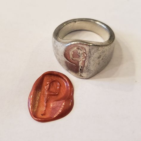 Excited to share the latest addition to my #etsy shop: Body letter "p" touching toes wax seal signet ring https://etsy.me/3vSSjAX #silver #gray #pewter #letterswords #artdeco #split #princess #stamp #letter #p #alphabet #script #font #signetring #ring #jewelry #seal Wax Seal Ring, Stamp Letter, P Alphabet, Pewter Ring, The Letter P, Wax Ring, Unique Silver Rings, Signet Rings, Felt Heart