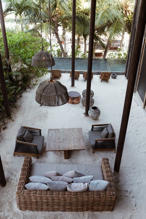 Tulum Patio Decor, Tulum Inspired Patio, Tulum Backyard Ideas, Tulum Backyard, Tulum Inspired Backyard, Tulum Patio, Tulum Jungle, California Beach House, Tulum Travel Guide