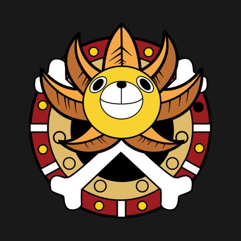 Check out this awesome 'Thousand+sunny' design on @TeePublic! Sunny Go, One Piece Birthdays, Thousand Sunny, One Piece Fairy Tail, One Piece Logo, One Piece Merchandise, Go Logo, One Piece Tattoos, One Piece Ace