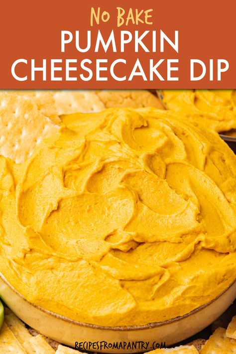 This Pumpkin Cheesecake dip is a classic fall dip for the holiday season. It requires only 5 ingredients like Cool Whip, comes together in just a few minutes, and tastes like pumpkin pie in dessert dip form. This cold dip makes a good holiday tradition - a great appetizer, party dip and even dessert for Thanksgiving parties, Friendsgiving, holiday parties and even birthday parties. Get the easy Pumpkin Dip recipe - No Cook dip - Fall Dessert Dip #dip #pumpkin #cheesecake #appetizer Cheesecake Appetizer, Easy Pumpkin Dip, Egg Recipes For Lunch, Pumpkin Dip Recipe, Fall Dip, Pumpkin Cheesecake Dip, Superbowl Recipes, Cold Dip, Pumpkin Pie Dip