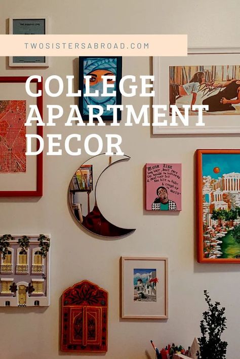 Fun College Apartment Decor, Make Friends In College, College Apartments, Sorority House, College Diy, College Apartment Decor, College Room, Apartment Bedroom, Music Decor