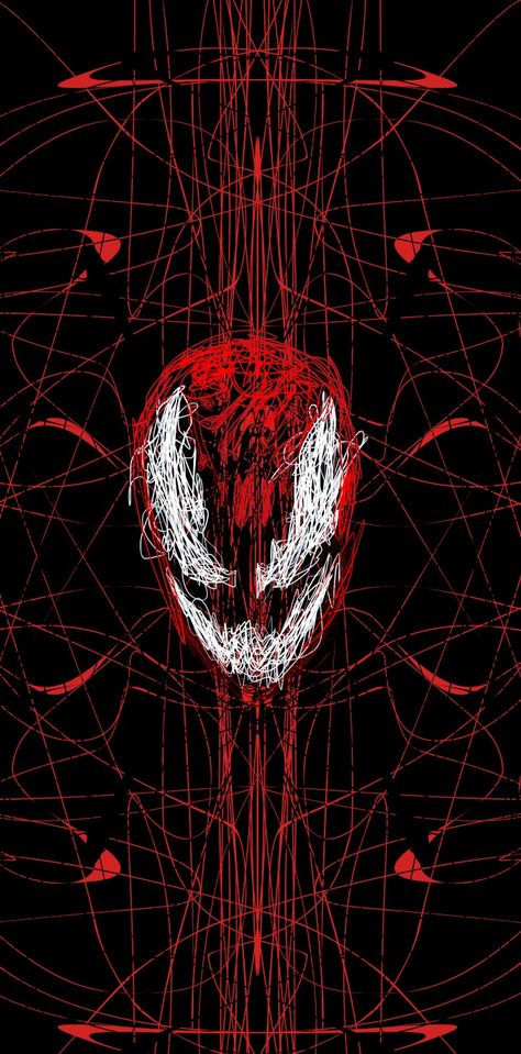 Venom wallpaper carnage red black illustration digital art image Venom Carnage Wallpaper, Symbiote Wallpaper, Carnage Wallpaper, Carnage Art, Spider Carnage, Fancy Wallpaper, Carnage Symbiote, Venom Wallpaper, Venom Carnage