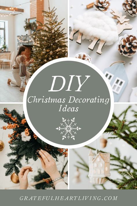 DIY Christmas Decorating Ideas Hygge Christmas Decorating Ideas, Mantle Lights, Christmas Decorations Ideas Diy, Cranberry Centerpiece, Diy Christmas Box, Christmas Tree Trimming, Yarn Trees, Hygge Christmas, Christmas Download