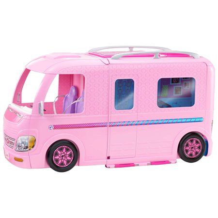 Camping Barbie, Barbie Camper, Dream Camper, Accessoires Barbie, Barbie Doll Set, Cool Toys For Girls, Doll Clothes Barbie, Barbie Toys, Camping Games