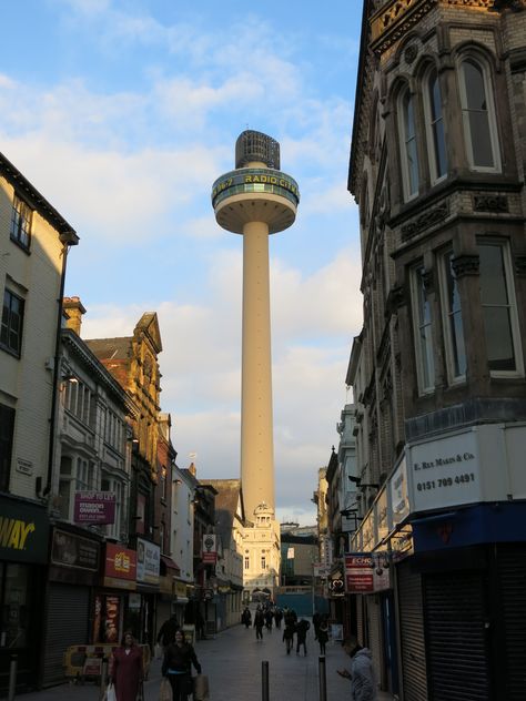 Liverpool - Radio City Tower 96.7 Radio Tower, Liverpool City Centre, Liverpool History, Liverpool Uk, Liverpool Home, Liverpool City, Liverpool England, Fc Liverpool, Radio City