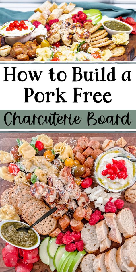 No Pork Charcuterie Board Ideas, Charcuterie Board Without Pork, Pork Free Charcuterie Board, Charcuterie Board No Pork, Non Pork Charcuterie Board, Pork Free Charcuterie Board Ideas, No Pork Charcuterie Board, Charcuterie Board No Meat, Beef Charcuterie Board