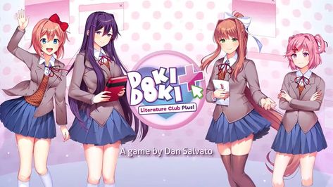 Doki Doki Literature Club, Psychological Horror, Game Pictures, Doki Doki, Literature Club, Good Smile, Childhood Friends, Visual Novel, News Games