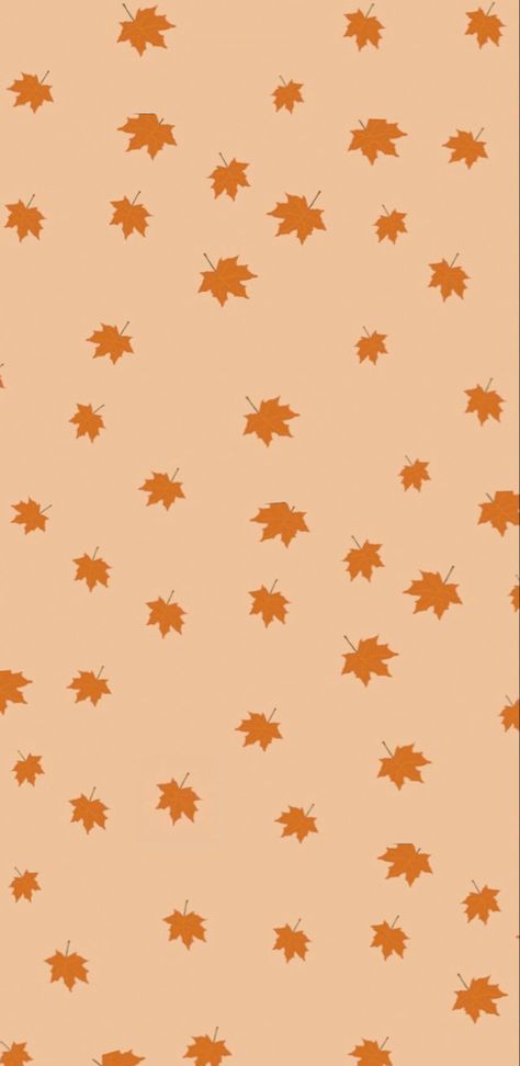 Light Orange Fall Wallpaper, Fall Wallpaper Aura, Fall Leaves Background Aesthetic, Autumn Wallpaper Iphone Aesthetic Simple, Fall Background Leaves, Preppy Autumn Wallpaper, Autumn Wallpaper Home Screen, Fall Wallpaper Matching, Fall Simple Background