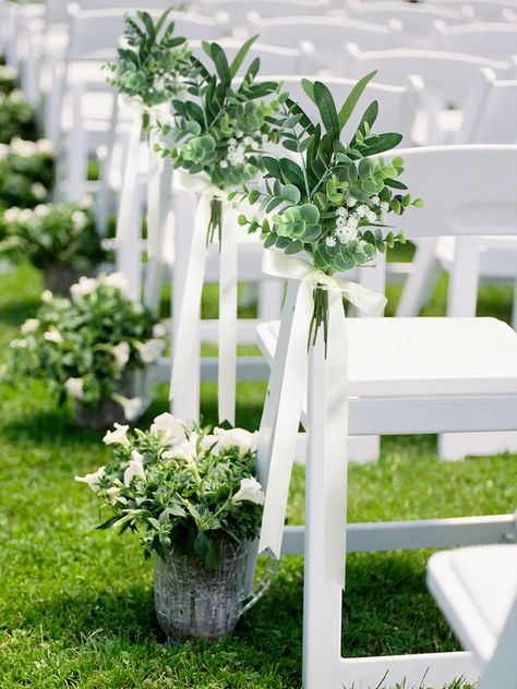 Chair decor wedding