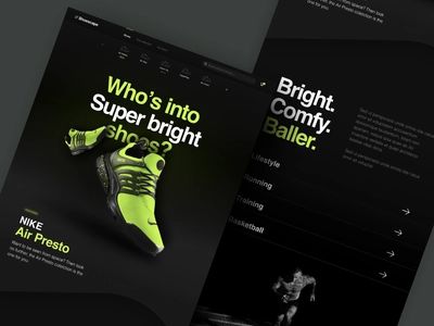 Browse thousands of Green Website Agency images for design inspiration | Dribbble Green Website Design, Dark Websites, Green Website, Web Design Inspiration Creative, Black Website, Green Branding, Bright Shoes, Website Images, Air Presto