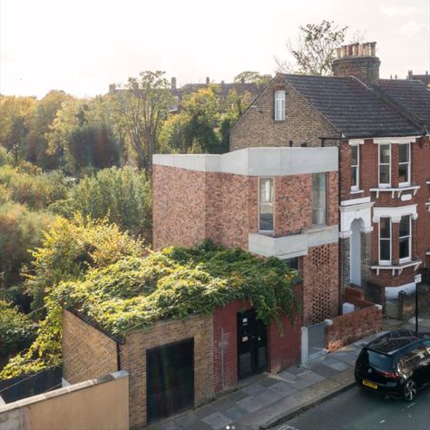 Uk Architecture, Create And Craft, South London, House Extensions, Japanese House, Brick House, London, Hotel, Road