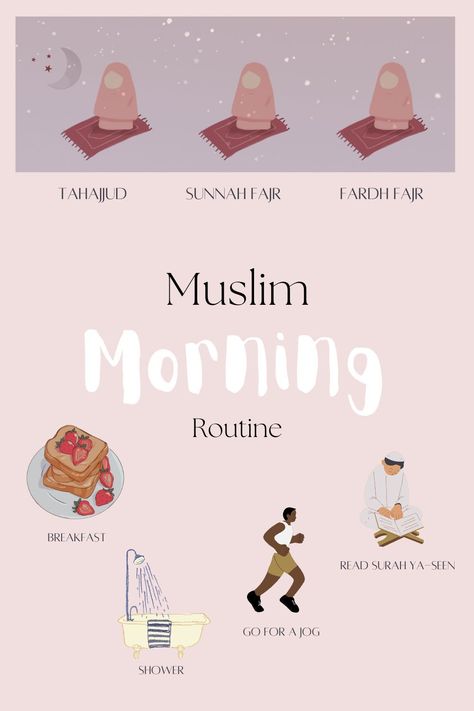 Muslim Morning Routine, Morning Routine Breakfast, Surah Yaseen, Funny Videos For Kids, Digital Wall Art, Digital Wall, Eyeshadow Makeup, Morning Routine, Healthy Habits