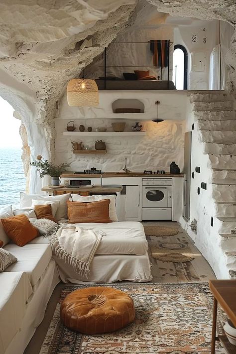 Scandinavian Houses, Beauty Salon Interior Design, House Loft, Cob House, Traditional Houses, Tiny Cabin, Interior Design Business, Mediterranean Homes, Tiny House Living