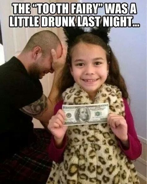 Thr tooth fairy was a little drunk last night The Tooth Fairy, Humor Videos, Parenting Fail, Funny Picture, Funny Captions, 웃긴 사진, Memes Humor, Humor Memes, Parenting Humor