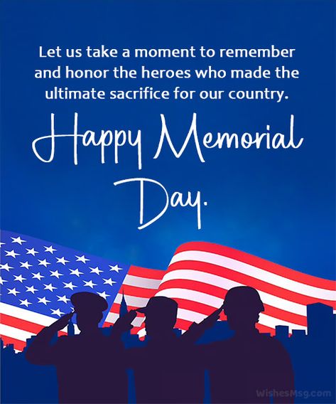 Memorial Day Messages and Quotes - WishesMsg Memorial Day Wishes, Memorial Day Images And Quotes, Memorial Day Quotes Gratitude, Memorial Day Quotes Remember, Happy Memorial Day Images, Memorial Day Images, Happy Memorial Day Quotes, Memorial Day Message, Memorial Day Quotes