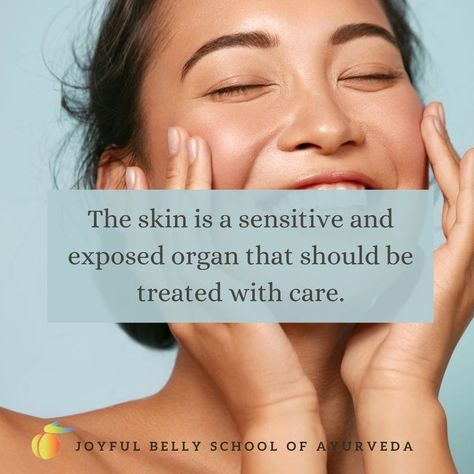 Beautiful skin, in Ayurveda, is the ultimate measure of bodily health and well-being. An Ayurvedic practitioner can assess which doshas, organs, and systems are out of balance just by looking at the skin. To learn more about topics like this, enroll in the Fundamentals of Ayurvedic Medicine: Health Counselor online certification course: https://www.joyfulbelly.com/Ayurveda/course/Ayurveda-Health-Counselor-750-Hour-Certification/209?lnk=380&LSUMMARY=AHC-FUNDAMENTALS Ayurvedic Diet, Ayurvedic Practitioner, Get Glowing Skin, Ayurvedic Medicine, The Skin, Beautiful Skin, Skin Health, Ayurveda, Energy Healing