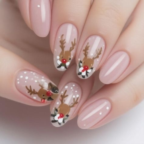 Add a playful touch to your holiday manicure with Christmas Nails Rudolph. This design features cute Rudolph illustrations, perfect for adding a whimsical element to your nails. Pair this with Christmas Nails Square Medium for a cohesive and festive look. Christmas nails Rudolph are perfect for celebrating the holiday season and adding a touch of fun to your style. Embrace the magic of Christmas with these adorable Rudolph nails. Christmas Nails Rudolph, Christmas Nails Square, Nails Square Medium, Rudolph Nails, Reindeer Nails, Holiday Manicure, Xmas Nail Art, Nails Square, Animal Nails