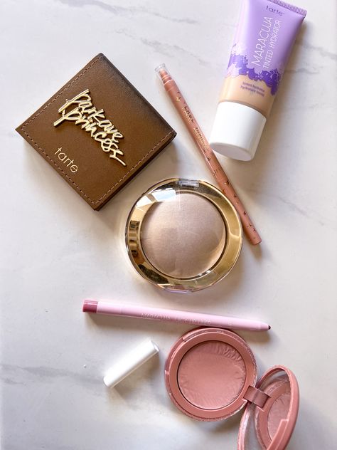 Tarte Makeup Aesthetic, Makeup Aesthetics, Inspirational Board, Tarte Cosmetics, Tarte Makeup, Vision Boards, 2024 Vision, Blush Roses, Tinted Moisturizer