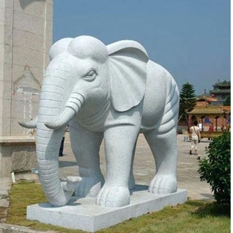 Elephant Statue Decor, China Business, Elephant Decal, Sculpture Fountain, Family Statue, Marble Carving, Painted Pebbles, Carving Wood, Stone Products