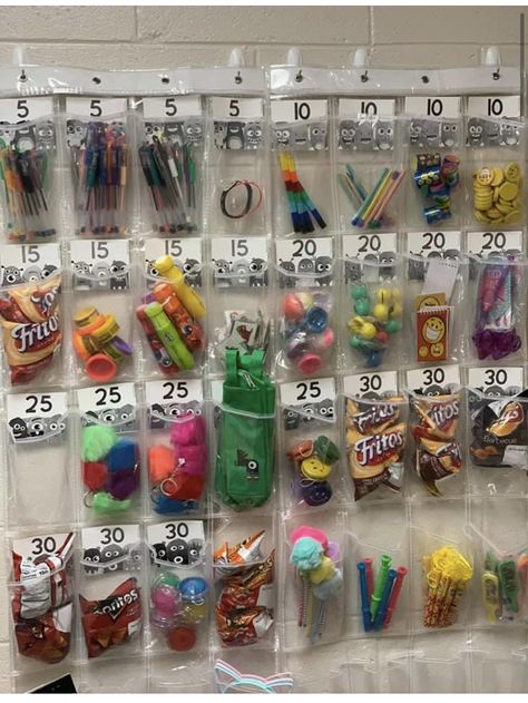 3rd Grade Prize Ideas, Classroom Prize Store, Work Reward Ideas, Teacher Incentives For Students, Classroom Prize Storage, Prizes For Students Ideas, Kindergarten Prize Box Ideas, Preschool Prize Box Ideas, Class Store Organization