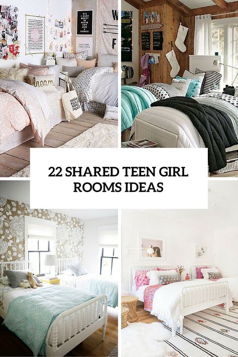 Country Girl Bedroom, Boys Bed, Shared Girls Room, Ideas Habitaciones, Shared Girls Bedroom, Girl Bedrooms, Bedroom Decor For Teen Girls