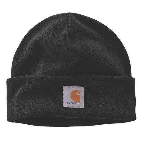 Unisex Fleece Beanie | Sporting Life Online Carhartt Beanie Outfit, Carhartt Fleece, Fleece Beanie, Carhartt Style, Beanie Outfit, Carhartt Beanie, Carhartt Logo, Winter Cap, Herschel Heritage Backpack