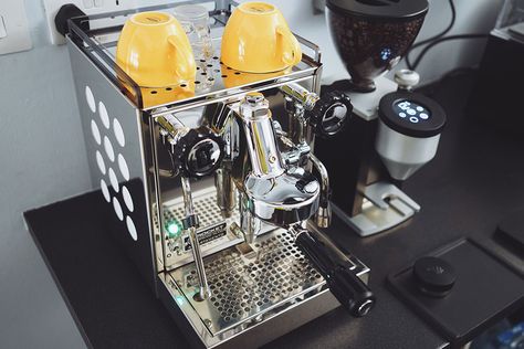 Review: Rocket Appartamento Espresso Machine and Rocket Faustino Grinder – 2:48AM – Everything Kuwait Food Bicycle, Rocket Appartamento, Rocket Espresso Appartamento, Copper Espresso Machine, Rocket Espresso Machine, Espresso Machine Commercial, Decent Espresso Machine, Commercial Grade Espresso Machine, Rocket Espresso