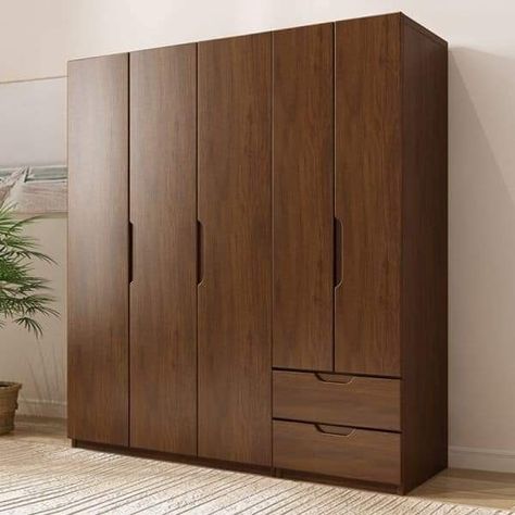 Wooden Wodrob, Simple Wordroab Design, Wooden Wardrobes For Bedrooms, Modern Wardrobe Cabinet, Minimalistic Wardrobe Design, Wooden Wordroab Design Modern, Wallrobes Designs, Wood Cupboards Bedroom, Wooden Almirah Design Wardrobes